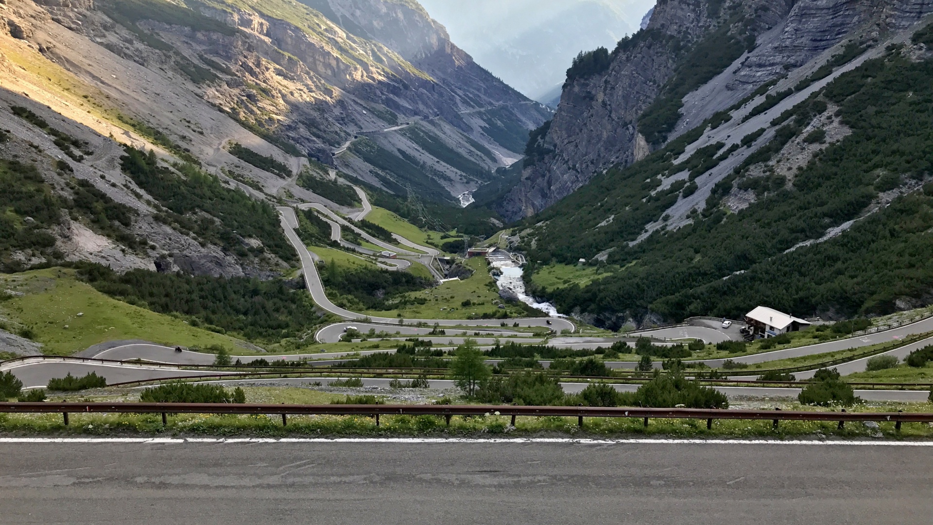 Passo Stelvio - cestou do Bormia